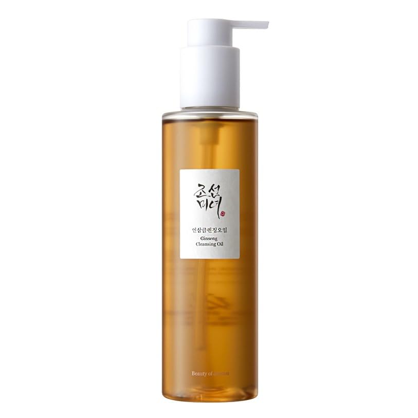 Beauty of Joseon Ginseng Cleansing Oil Waterproof Makeup Remover for Sensitive, Acne-Prone Facial Skin. Korean Skin Care for Men and Women, 210ml, 7.1 fl.oz