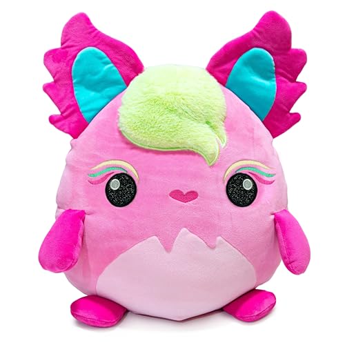 CRAZE Squishpets Big Funxy 12 Inch Pink Cuddly Toy Soft Stuffed Animal, Cute Plushies for Girls, Idea for Children from 3 Years