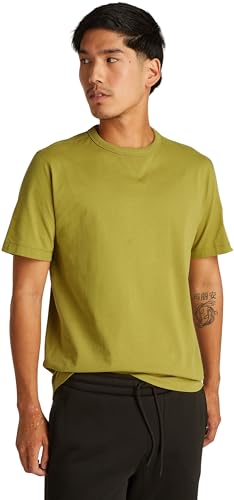 🔥 SELTEN SO GÜNSTIG (-65%) Calvin Klein Herren T-Shirt Kurzarm Regular Tee mit Logo-Badge, Grün (Willow), S