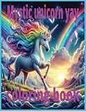 Mystic unicorn yay coloring book: “Enchanting Unicorns”: Dive into a world of magic and color with these whimsical unicorn illustrations. “Rainbows ... mystical creatures to life. “Unicorn Dreams”