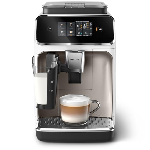 (-37%) PHILIPS Kaffeevollautomat LatteGo 2300 Serie, Weiß, 4 Spezialitäten