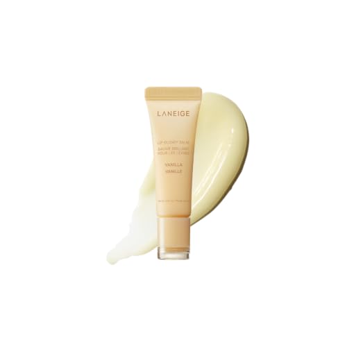 LANEIGE Lip Glowy Balm: Sheer Tinted Lip Treatment Balm Tube with Shea & Murumuru Butters for Hydrating, Moisturizing, Glossy, Non-Sticky Shine, Berry