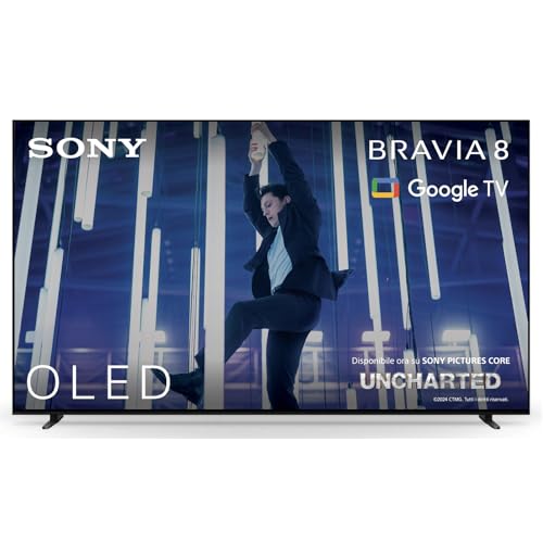 (-26%) Sony BRAVIA 8 OLED 65 Zoll 4K HDR Google Smart TV (2024) | Gaming Features,IMAX Enhanced, Dolby Vision Atmos, Chromecast, Apple AirPlay, 120Hz 65XR80
