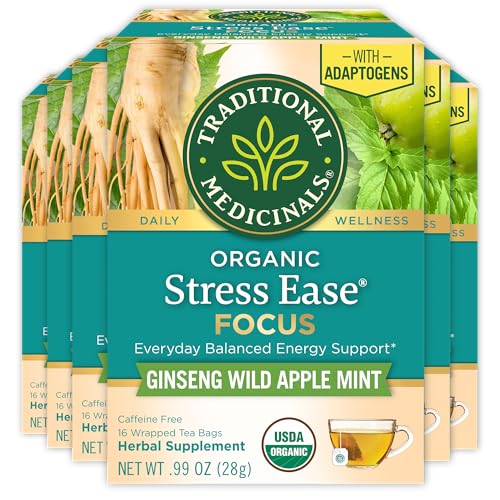 Traditional Medicinals Stress Ease Focus Tea