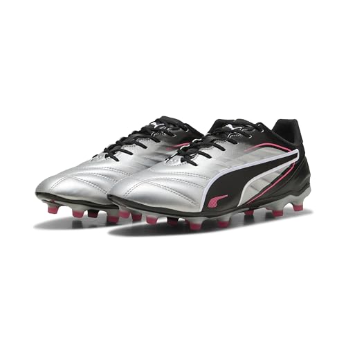 (-49%) Puma King PRO FG/AG, Unisex Fussballschuh, Puma Silver-Puma Black-Sun Struck-Puma White,