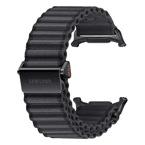 SAMSUNG Galaxy Watch Ultra Trail Band, Smartwatch Replacement Strap for Men and Women, One Click Attachment, ET-SVL70MBEGUJ, Dark Gray