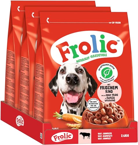 🔥 STARKER PREIS 2,86€ Coupon! FROLIC™ Beutel Rind 3x2,6kg