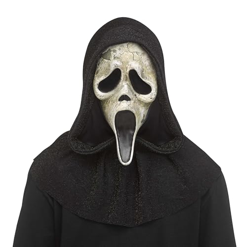 Fun World Ghost Face Deluxe Aged Mask