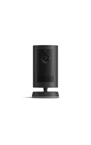 Introducing Ring Outdoor Cam Plus, Battery — Wide-Angle 2K Video with Ring Vision, Low-Light Sight for full-color night vision, Mount-Anywhere Versatility, Black