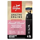 ORIJEN Amazing Grains WHOLEPREY Dry Dog Food Small Breed Recipe 4lb Bag