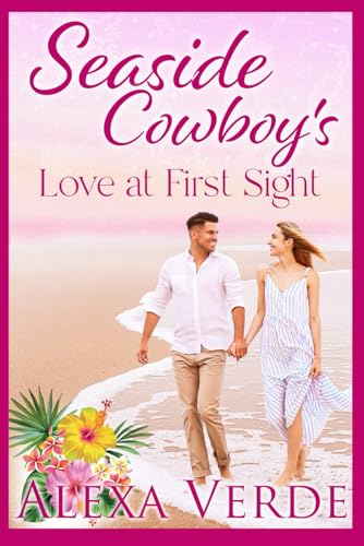 Seaside Cowboy's Love at First Sight cover