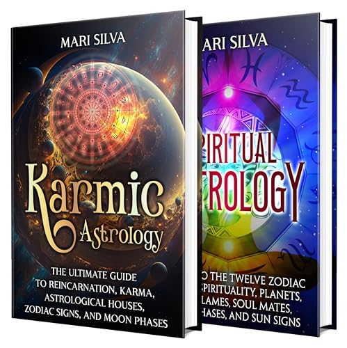 Karmic and Spiritual Astrology: A Comprehensive Exploration of Reincarnation, Karma, Zodiac Houses, Moon Phases, and Soul Connections