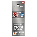 Bosch 303L 3 Star Inverter Frost Free Triple Door Refrigerator