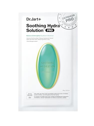 Dr.Jart+ Korean Face Sheet and Mud Masks Hydrating Soothing Skin Barrier