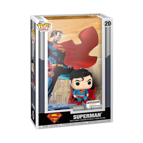 Funko Pop Comic Cover: DC - Superman 85th Anniversary - DC Comics - Amazon Exclusive - Collectable Vinyl Figure - Gift Idea - Official Merchandise - Toys for Kids & Adults