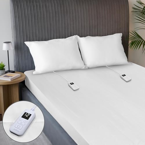 Sunbeam Restful Quilted Electric Heated Mattress Pad