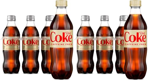 Diet Coke Caffeine Free Soda Soft Drink, 16.9 fl oz, 12 Pack