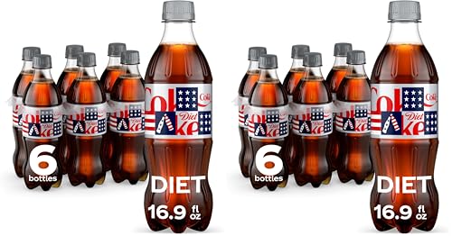 Diet Coke Soda Soft Drink, 16.9 fl oz, 12 Pack