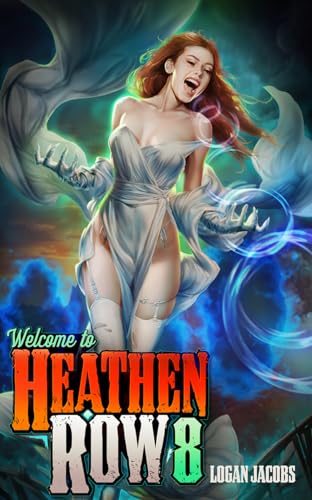 Welcome to Heathen Row 8 cover