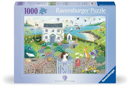 (-37%) Ravensburger Puzzle Haus an der Küste - 1000 Teile Puzzle für Erwachsene