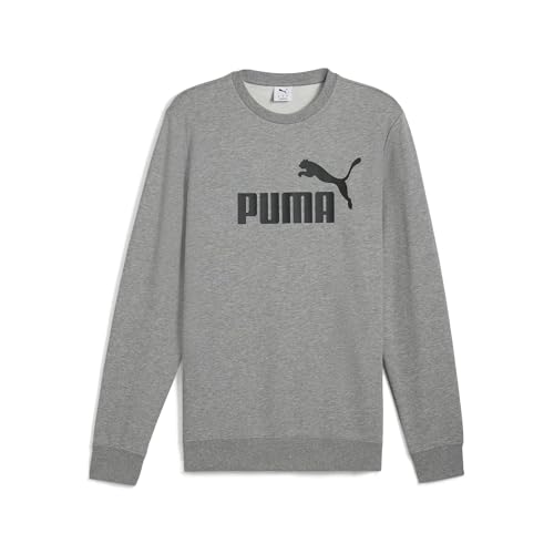 (-49%) Puma Herren ESS No. 1 Logo Crew TR Crew-Sweatshirts, Medium Gray Heather,