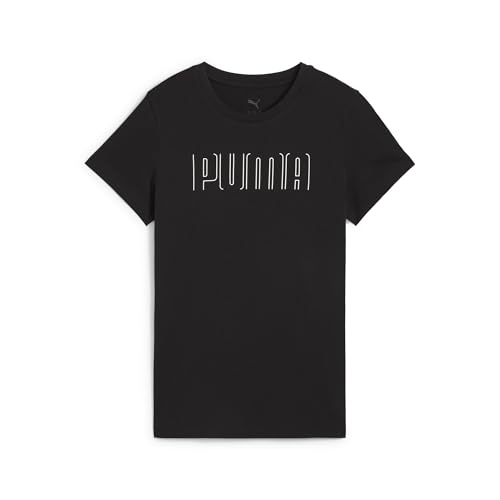 ⚡ BLITZDEAL (-54%) PUMA Unisex PUMA Sport Graphic Tee T-Shirts, PUMA Black, M