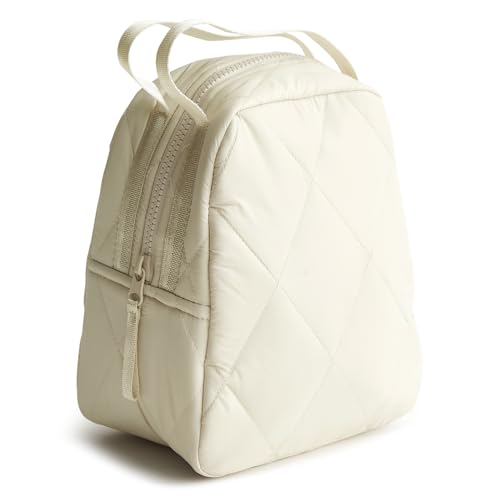 Vera Bradley Women's Featherweight Lunch Bag, Pumice Stone, One Size