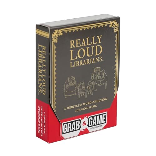 Exploding Kittens Really Loud Librarians Grab & Game 2+ Players - Ages 8+ - 15 Minutes to Play - Party & Family Card Games for Kid & Adults
