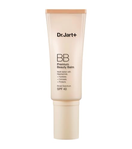 Dr.Jart+ Premium BB Tinted Moisturizer with SPF 40 and Niacinamide | Korean bb cream | Korean Skin Care, Light Medium-Medium, 1.35 Fl Oz