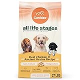 Canidae All Life Stages Real Chicken & Ancient Grains Recipe – High Protein Premium Dry Dog Food for All Ages, Breeds, and Sizes– 27 lbs.