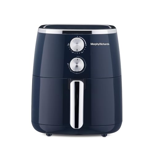 Morphy Richards 5 Litre Classic Crisp Pro Air Fryer|Easy Knob Control|Adjustable Time & Temperature Control|Voltage Fluctuation Protection|Non-stick C