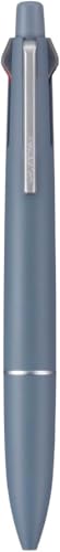 Uni Jetstream Multi-Function Ballpoint Pen 4&1, Equipped with 0.5mm Lite Touch Ink (Black, Red, Blue, Green), 0.5mm Mechanical Pencil, Steel Blue, MSXE5LS05.71