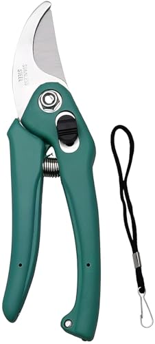 Ocean Mart Assorted Hand Pruner Cutter - 1 Pc (Steel Blades) Heavy Duty Gardening Cutter Tool | Wood Branch Trimmer | Grass Cutting Accessory | Plant 
