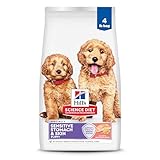Hill's Science Diet Puppy Sensitive Stomach & Skin Dry Dog Food, Salmon & Brown Rice, 4 lb. Bag