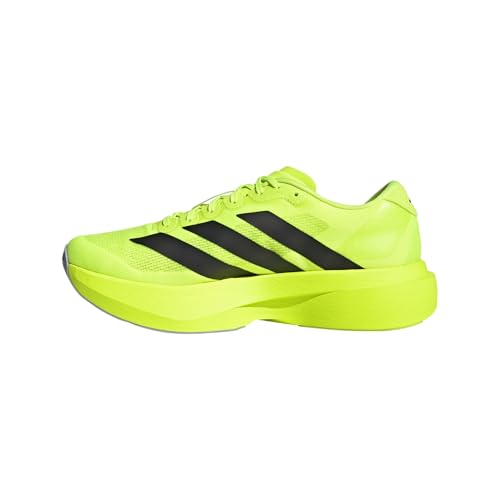 adidas Men's Adizero Evo SL M Lucid lemonCore Black/Matte Silver 7.5 US