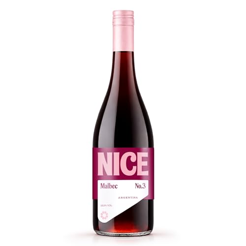 Nice Malbec, Wine in a Bottle, Darkly Fruity, Wicked Depth, Argentinian Malbec, 1 x 75cl Bottle