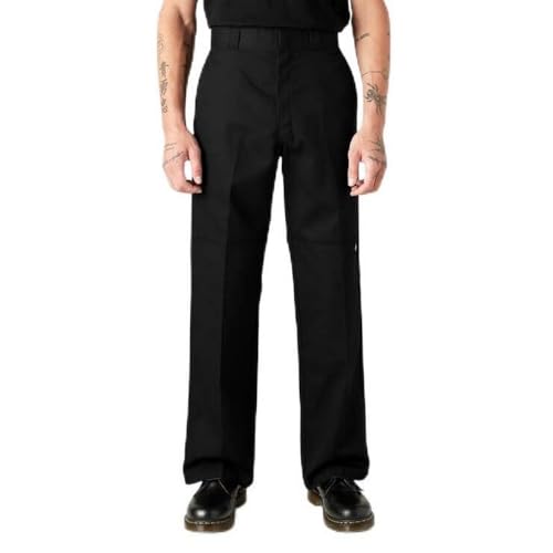Dickies Loose Fit Double Knee Work Pants. Black, 34 32