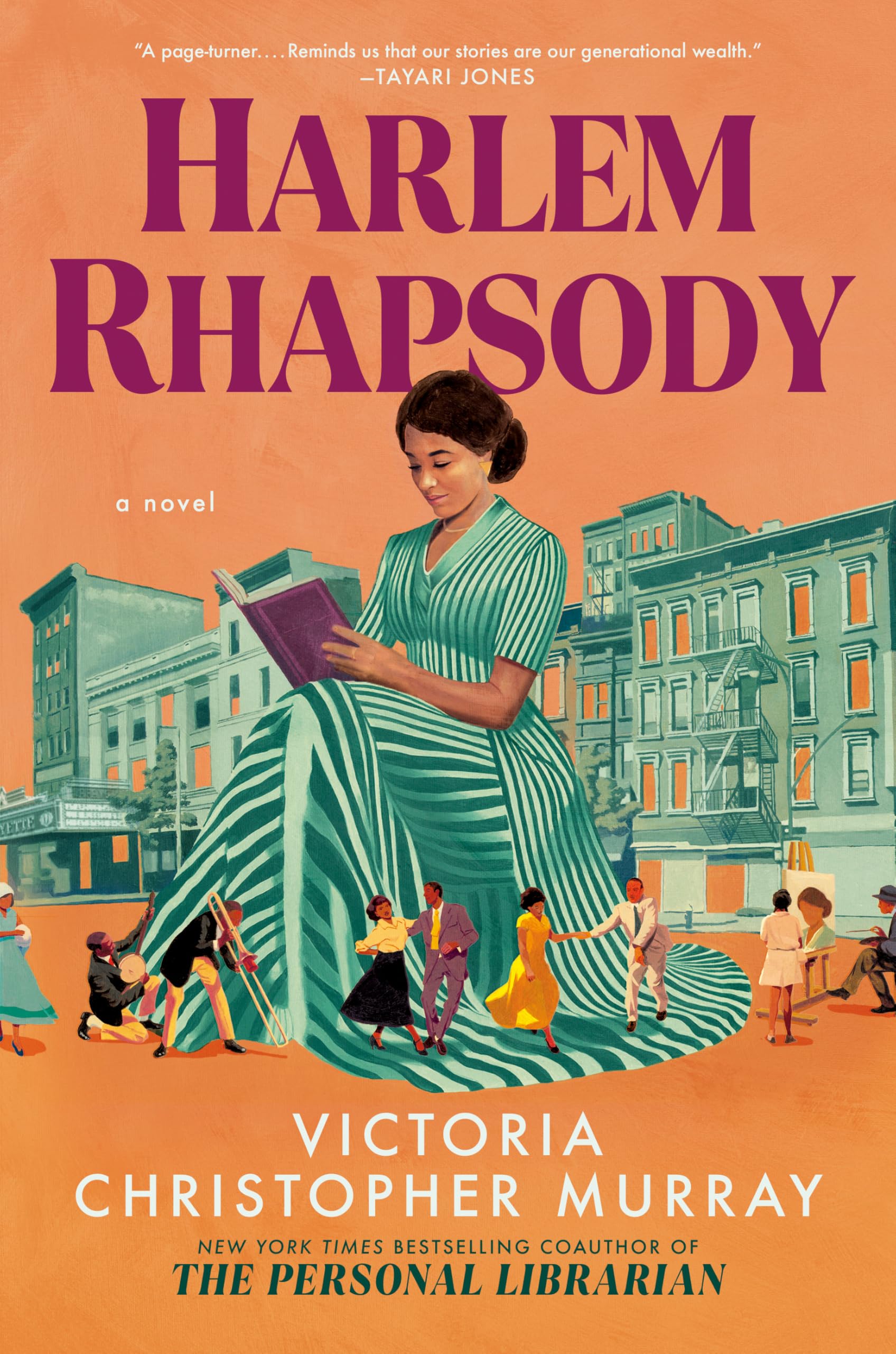 Cover of Harlem Rhapsody by Victoria Christopher Murray