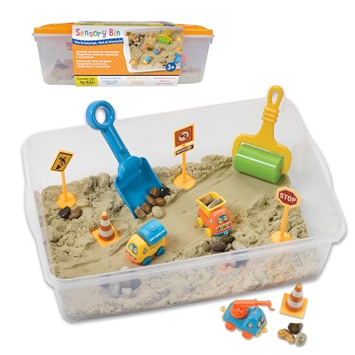 Brinquedo Caixa Sensorial Construção Faber-Castell Creativity For Kids