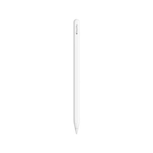 Apple Pencil Pro: Latest Model - Device Compatibility Check Required - Pixel-Perfect Precision, Tilt and Pressure Sensitivity, Perfect for Note-Taking, Drawing, and Art. Charges and Pairs Magnetically