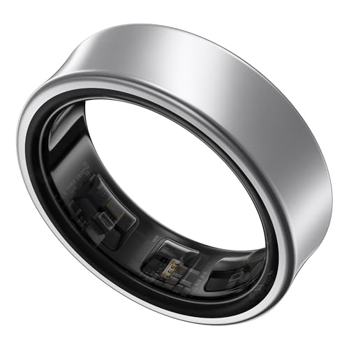 SAMSUNG Galaxy Ring, AI Smart Ring, Size First w/Sizing Kit, No App Subscription, Fitness Monitor, Sleep Tracker, Up to 7-Day Battery, Size 11, Titanium Silver [US Version, 1Yr Manufacturer Warranty]