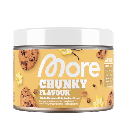 🔥 STARKER PREIS (-35%) MORE Chunky Flavour, Vanilla Perfection, 150 g, vegan