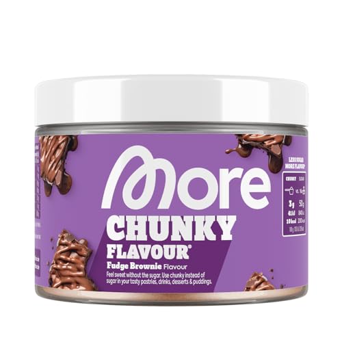 (-14%) MORE Chunky Flavour, Fudge Brownie, 150 g
