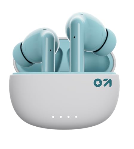 GOBOULT W20 Truly Wireless in Ear Earbuds with 40H Playtime, Zen™ ENC Mic, 45ms Low Latency, 13mm Bass Drivers, Type-C Fast Charging, Touch Control, I