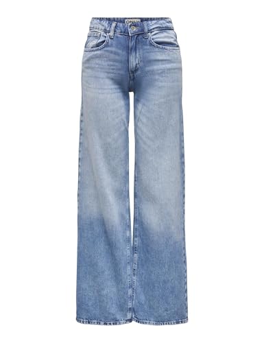 🔥 STARKER PREIS (-40%) ONLY Female Jeans mit weitem Bein ONLHOPE Niedrige Taille Weiter Beinschnitt Jeans