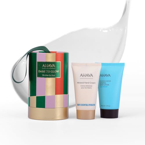 AHAVA The Dynamic Duo Gift Set - Includes Mineral Body Lotion Sea-Kissed & Mineral Body Lotion Sea-Kissed 2 x 1.3 Fl.Oz