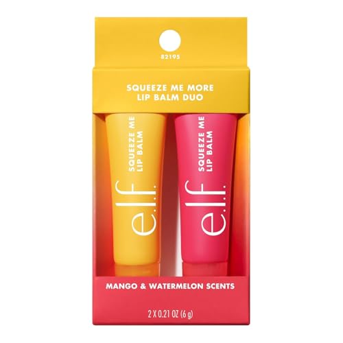e.l.f. Squeeze Me More Lip Balm Duo Hyaluronic Acid Moisturizing