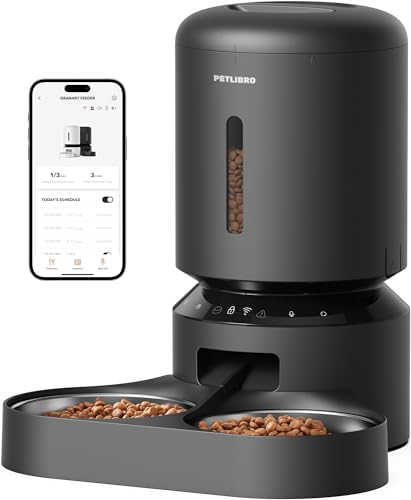 PETLIBRO automatic cat feeder with dual bowls