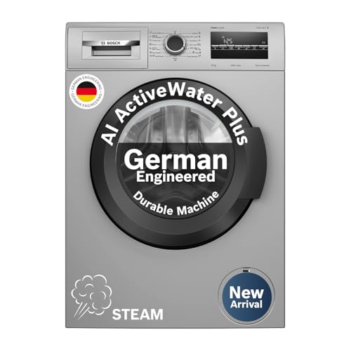 Save ₹21800 on Bosch 8 kg 5 Star Front Load Washing Machine - 42% Off ₹29690
