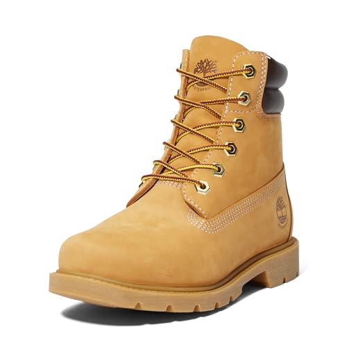 Timberland Women's Linden Woods 6-Inch Waterproof Boot, Wheat Nubuck-NEW 2024, 9.5 Medium